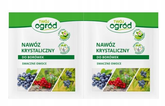 

Nawóz Krystaliczny Do Borówek 2x5G