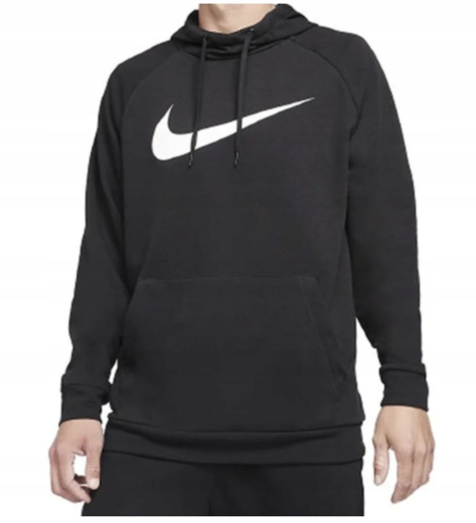 Sportovní Mikina Pánská s kapucí Nike Dri-fit DV8008 -010 vel. XXL klokanka