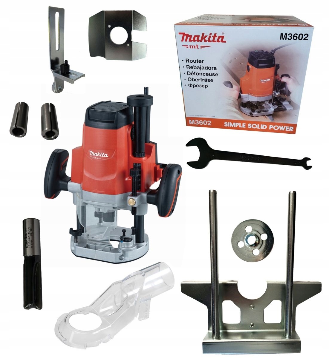 MAKITA M3602 FREZARKA GÓRNOWRZECIONOWA