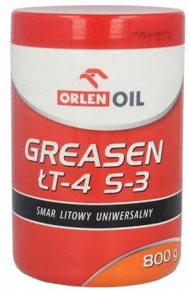 

Orlen Greasen ŁT-4 S3 Smar Litowy 800G