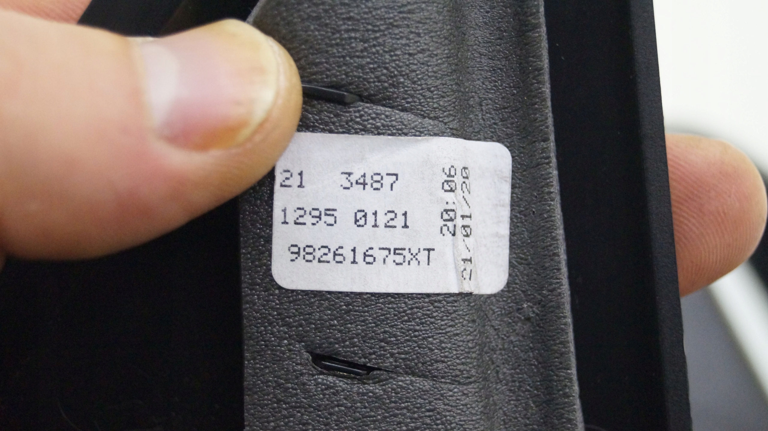 PEUGEOT 308 II T9 13- LUSTERKO PRAWE 11 + 2 13 PIN Kolor inny