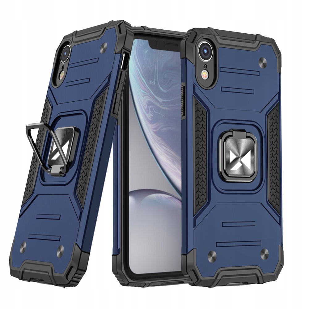 

Etui Wozinsky Z Uchwytem do iPhone Xr niebieski