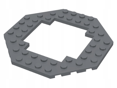 

Lego 6063 29159 Płytka 10x10 C. Szara Nowa (7g)