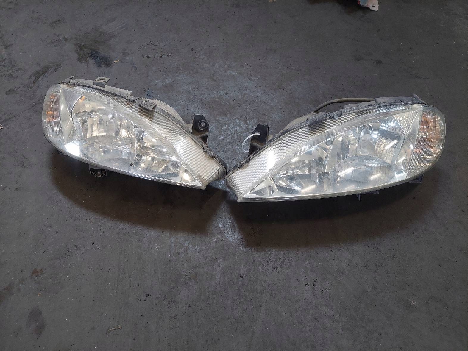 complete front bonnet bumper light RENAULT MEGANE and LIFT NV713