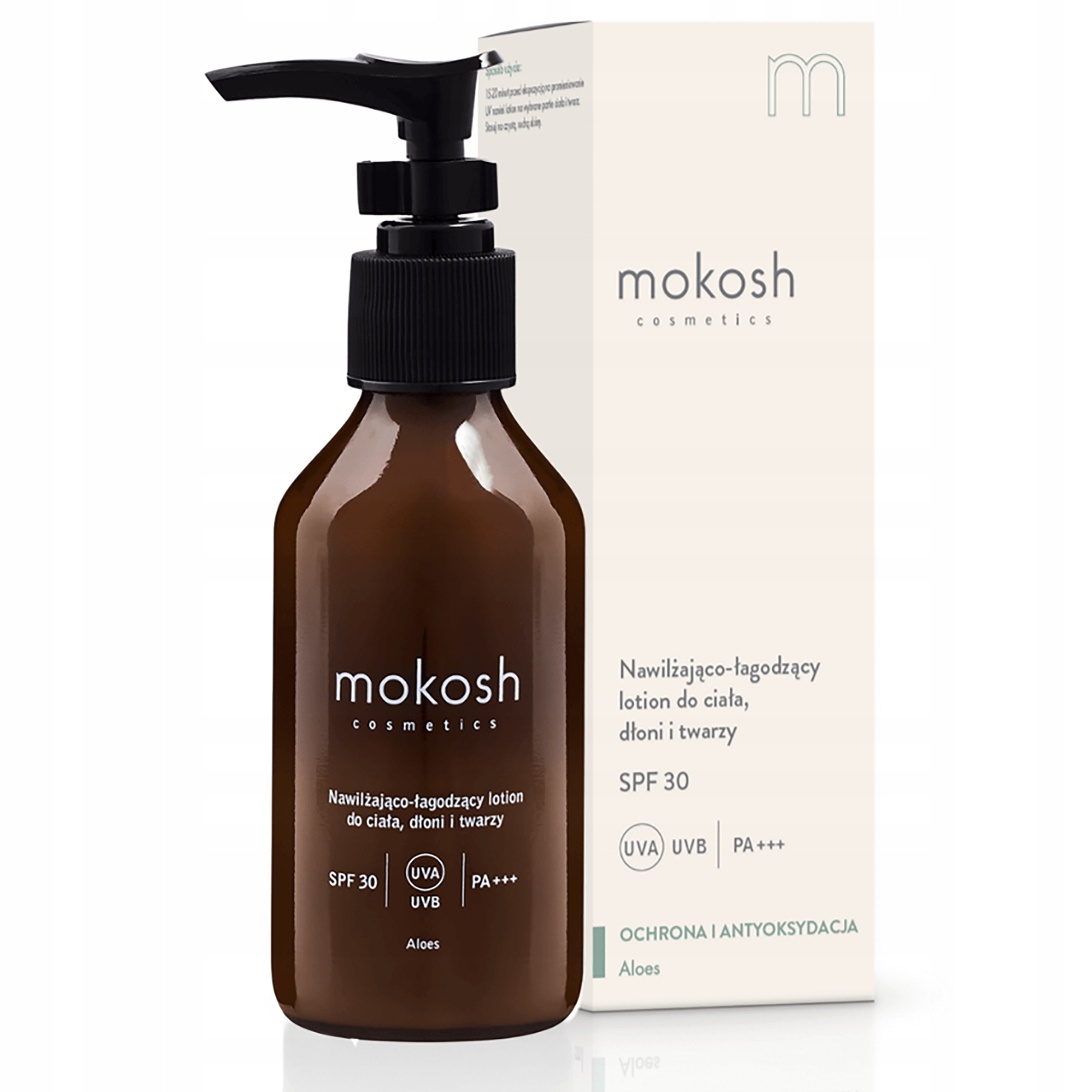Mokosh lotion na tělo, ruce a obličej Spf 30 100 ml