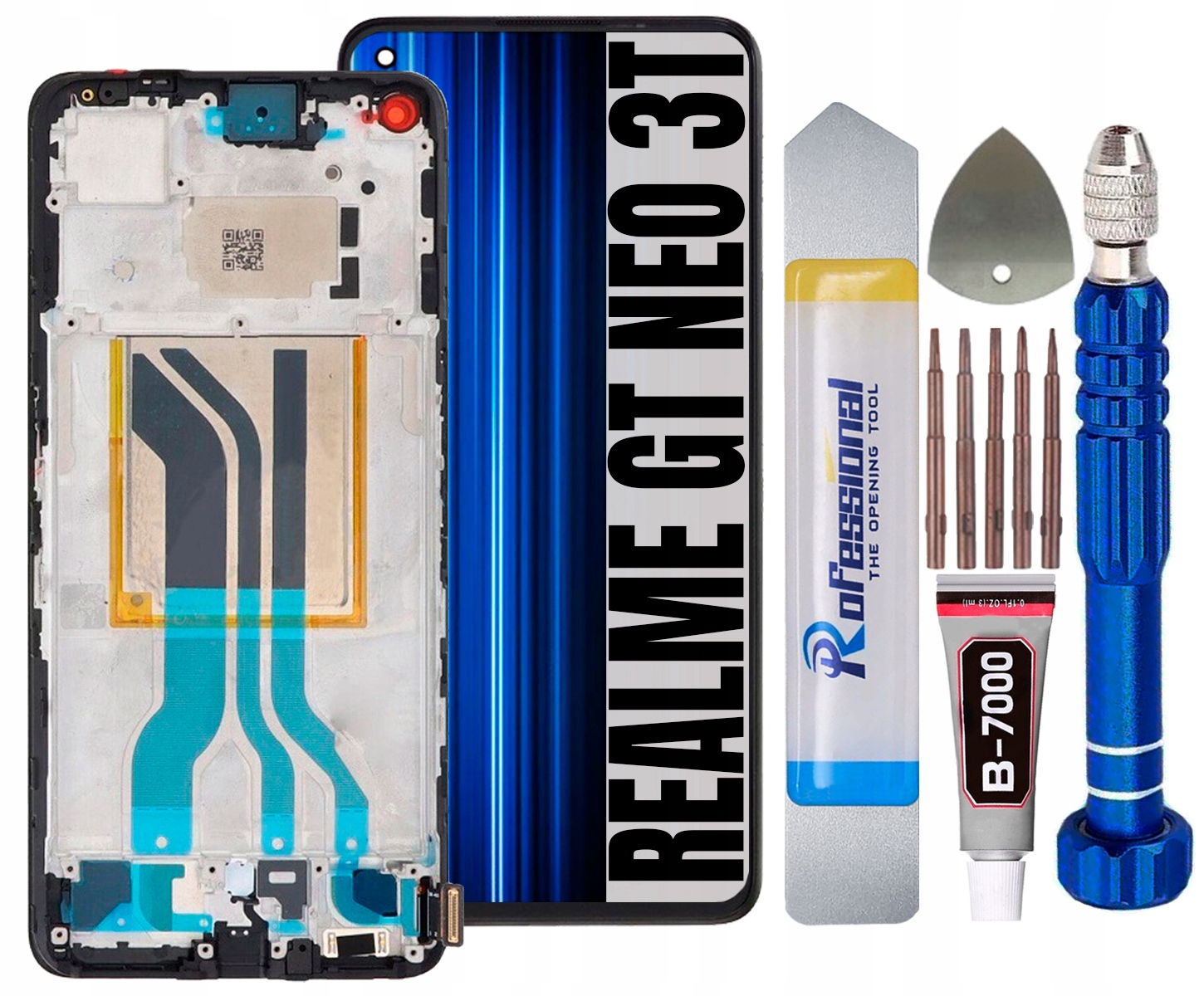 Displej Pro Oppo Realme Gt Neo 3T Incell LCD Displej Rámeček