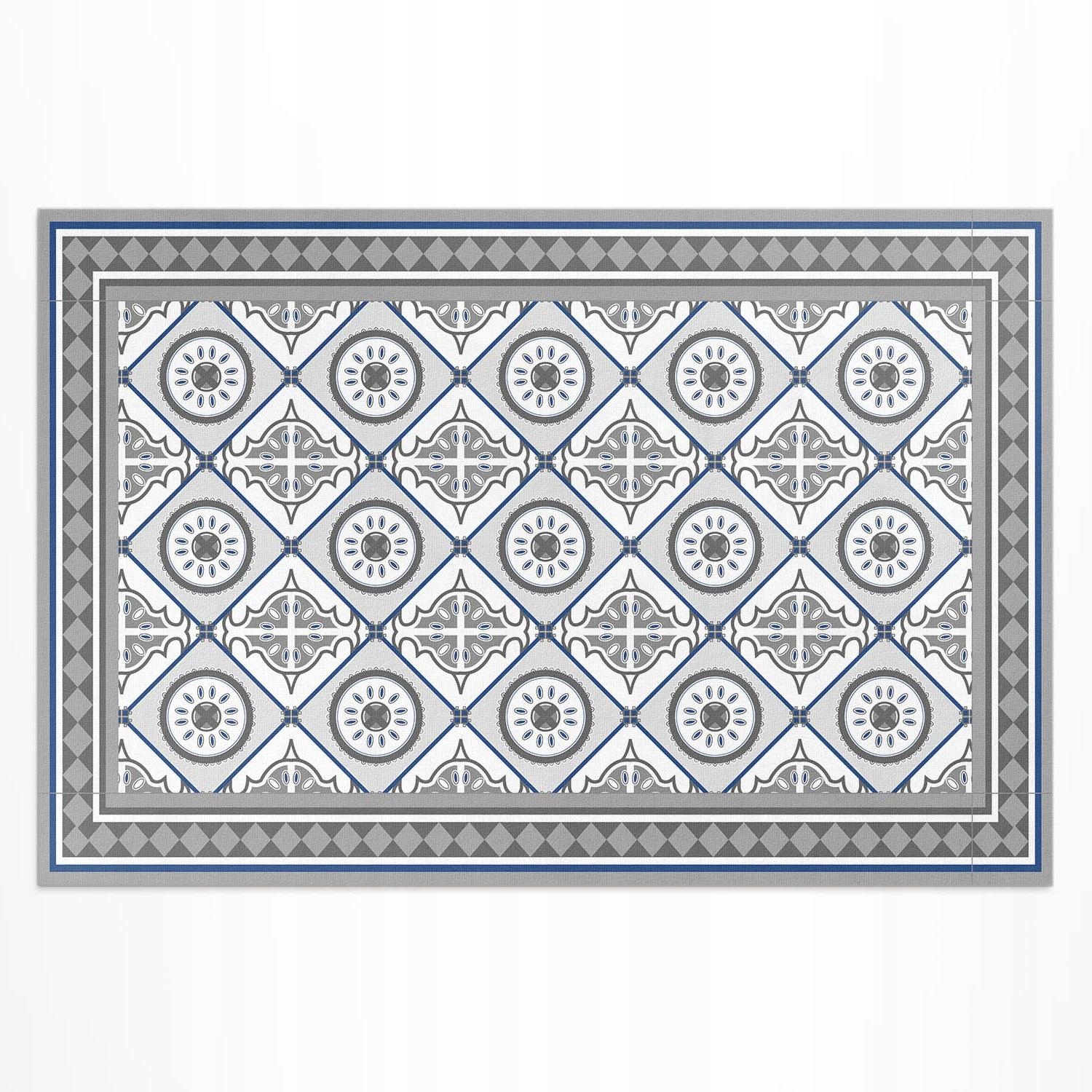 Vinylový koberec na terasu Geometrické ornamentálne kosoštvorce 210 x 140 cm