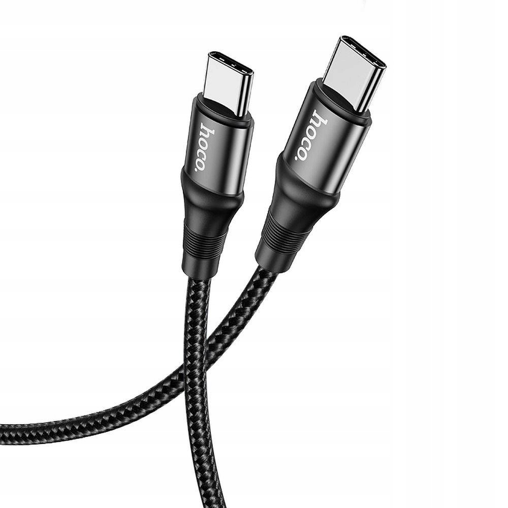 Hoco Kabel Typ C Do Typ C Pd 5A 100W X50 1 M Czarny