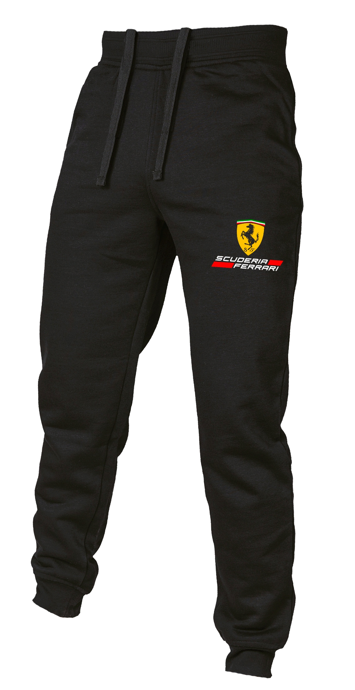 Spodnie dresowe męskie Spodnie Joggery Ferrari f1 czarny rozmiar S