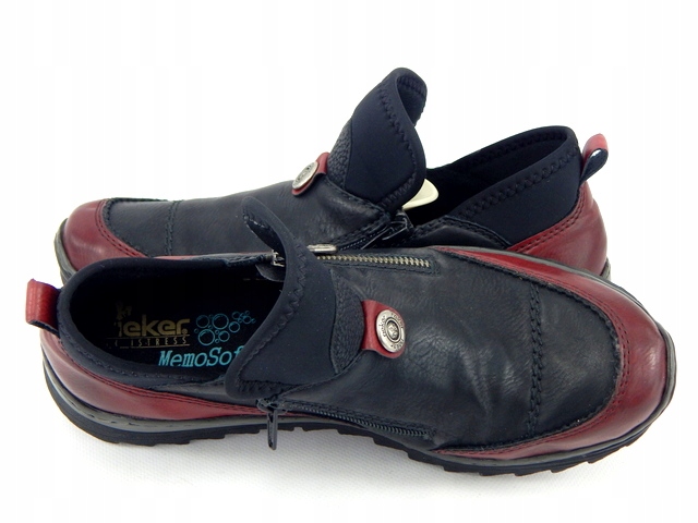Buty RIEKER r 38/24,5 cm Nosek okrągły