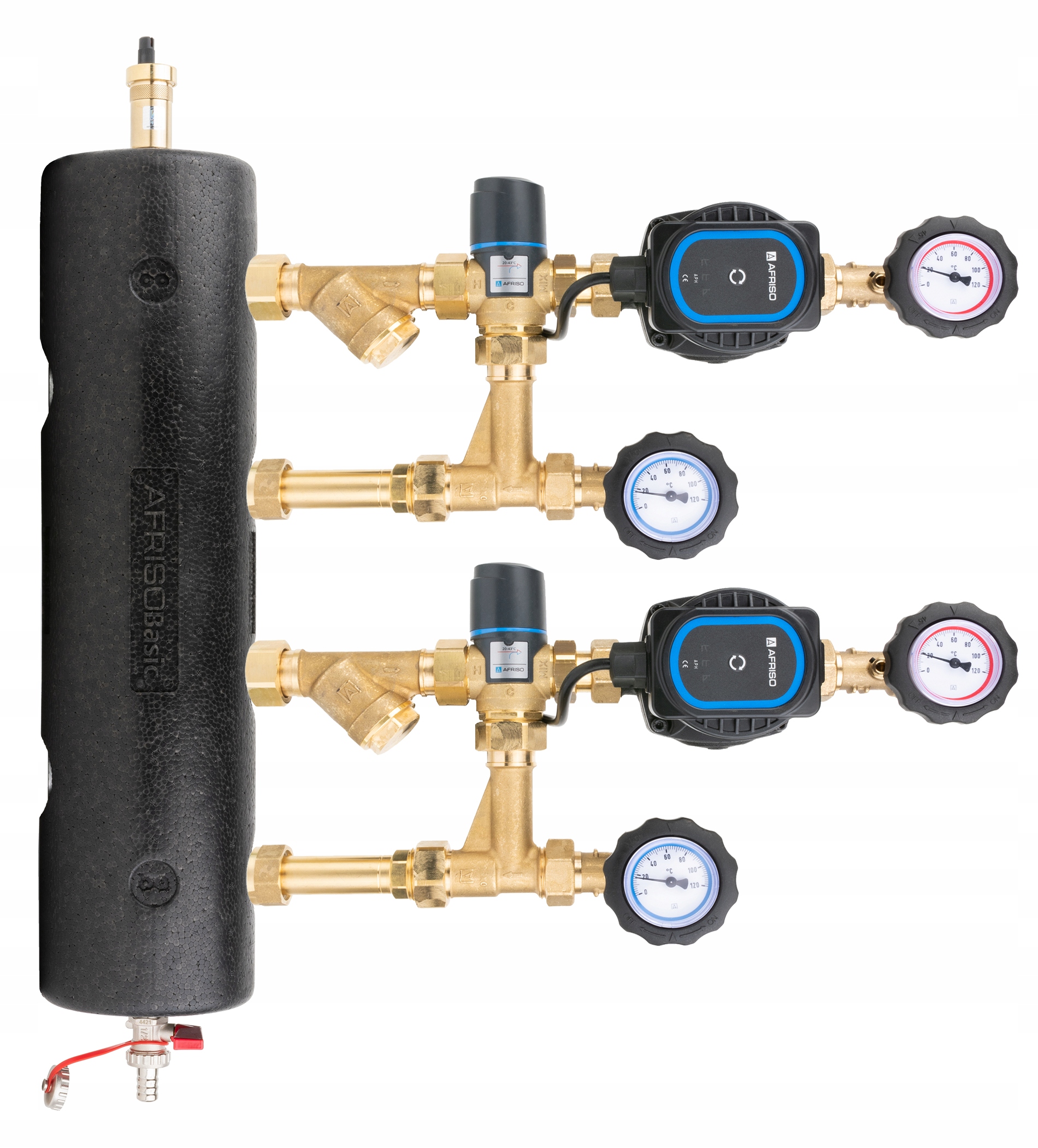 ZESTAW MIESZAJĄCY AFRISO SPRZĘGŁO HYDRAULICZNE 2OB