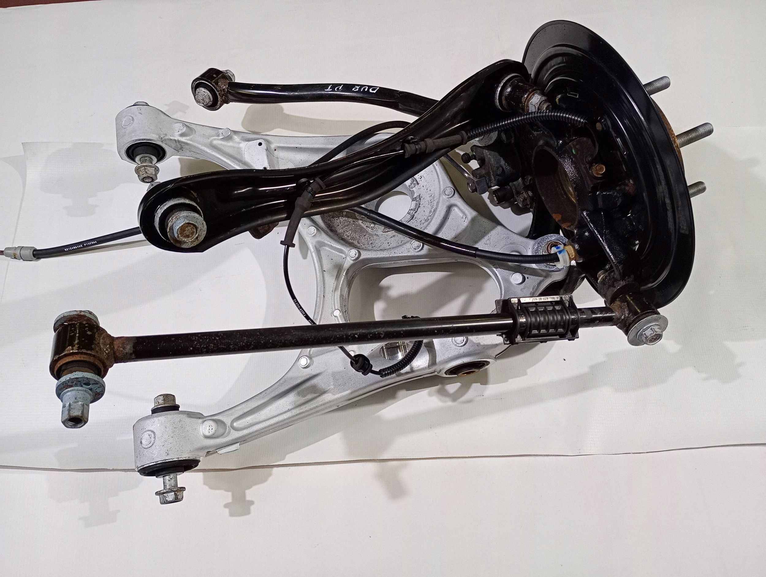 achsträger rechts heck komplet achsschenkel radnabe radlager bremssattel bremse sattel querlenker Dodge Durango 2014