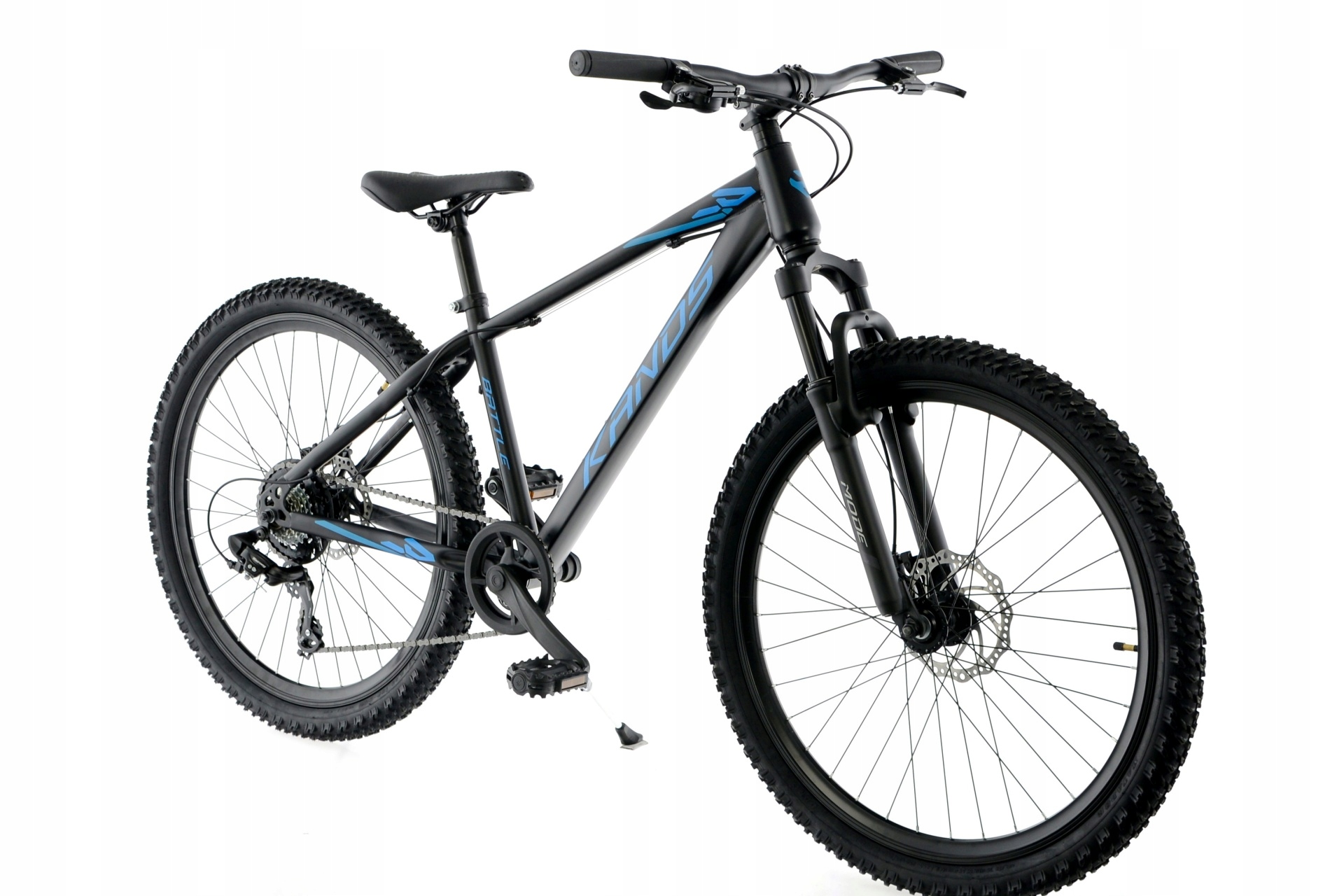 Rower Mtb 26 Kands Battle R15 czarno-niebieski mat 2025 na komunię
