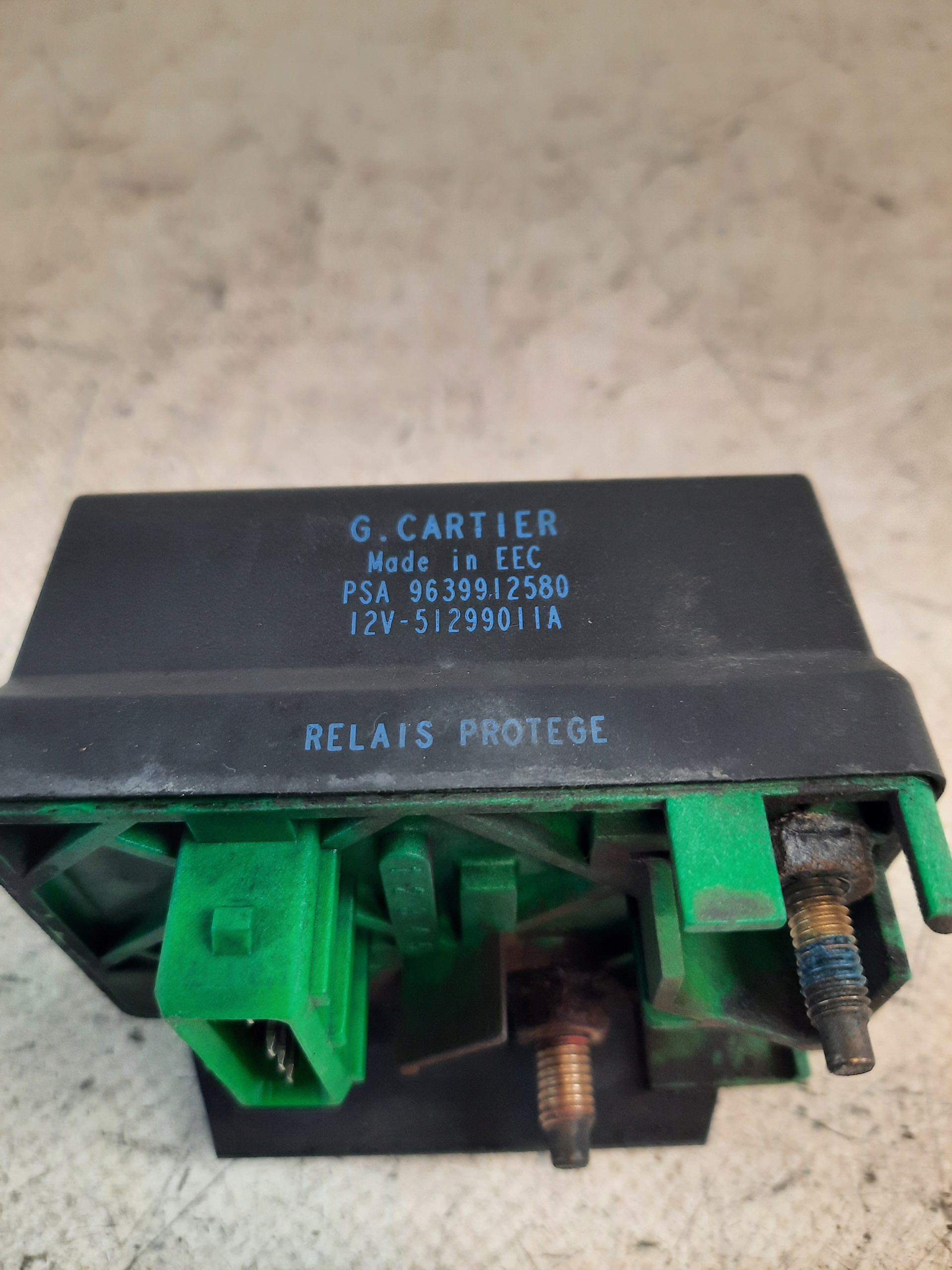 modulo Relè candele ZAROWYCH 9639912580 PEUGEOT PARTNER e FL 2.0HDI