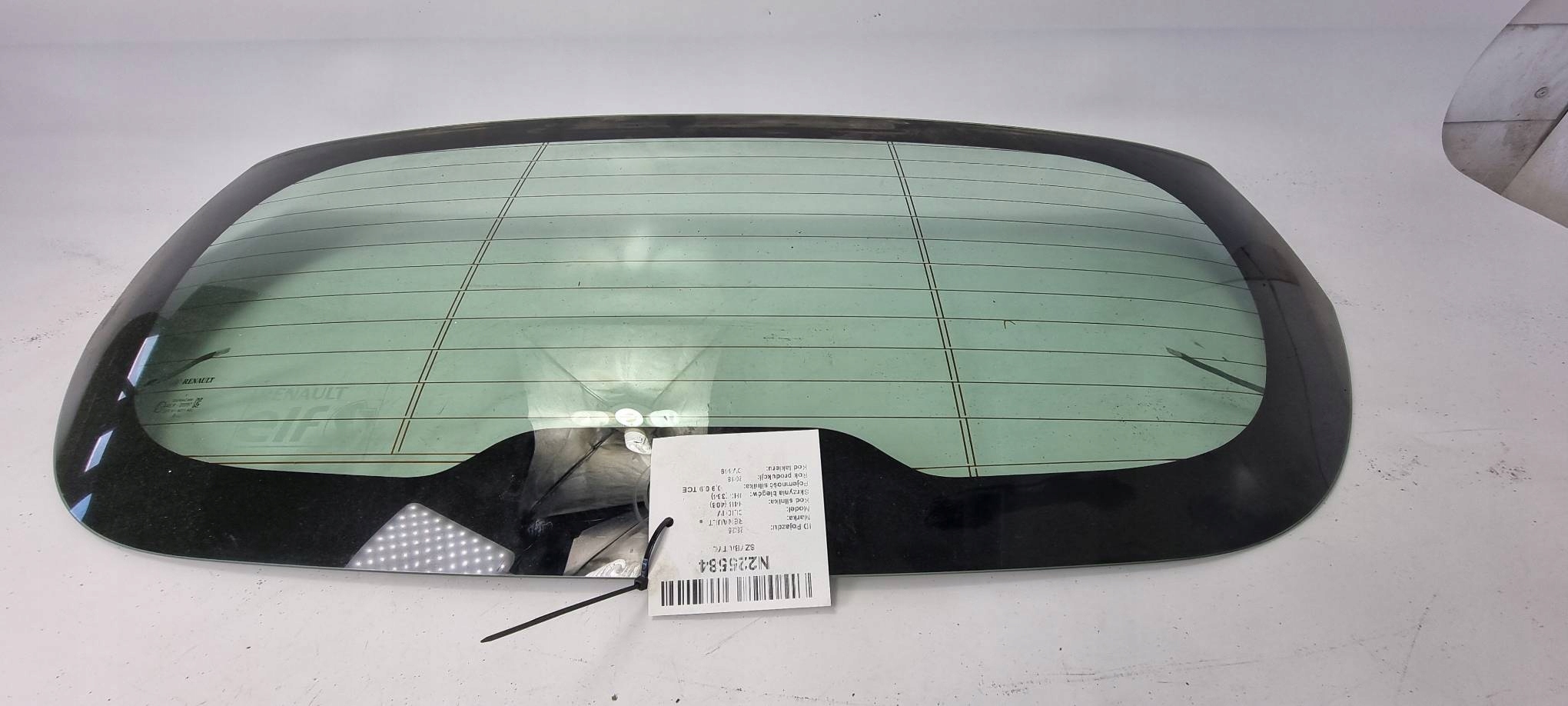 window rear part RENAULT CLIO IV HB
