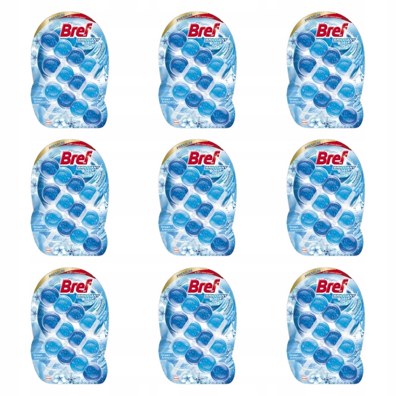 Bref Brilliant Gel Arktický oceán 3X42G X9