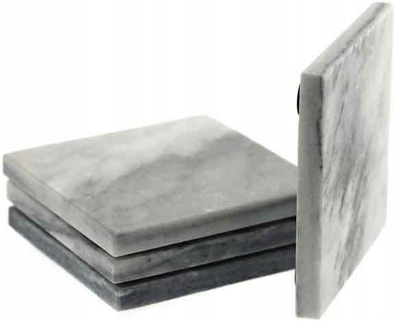 

Podkładki Marmurowe x4 Podkładka Pod Kubek Podstaw