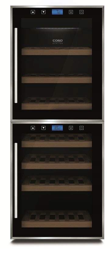 Caso Germany WineComfort Touch 38-2D horní dveře pro ledničku na víno 652