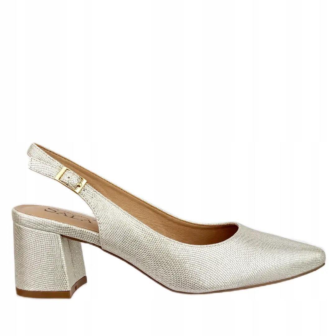 Dámské lodičky Sala QX2302-01 zlaté 40, Zlatá