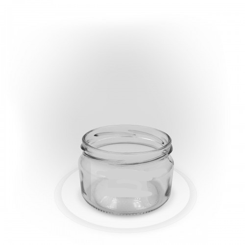 

8x słoik 250 ml bez zakrętki