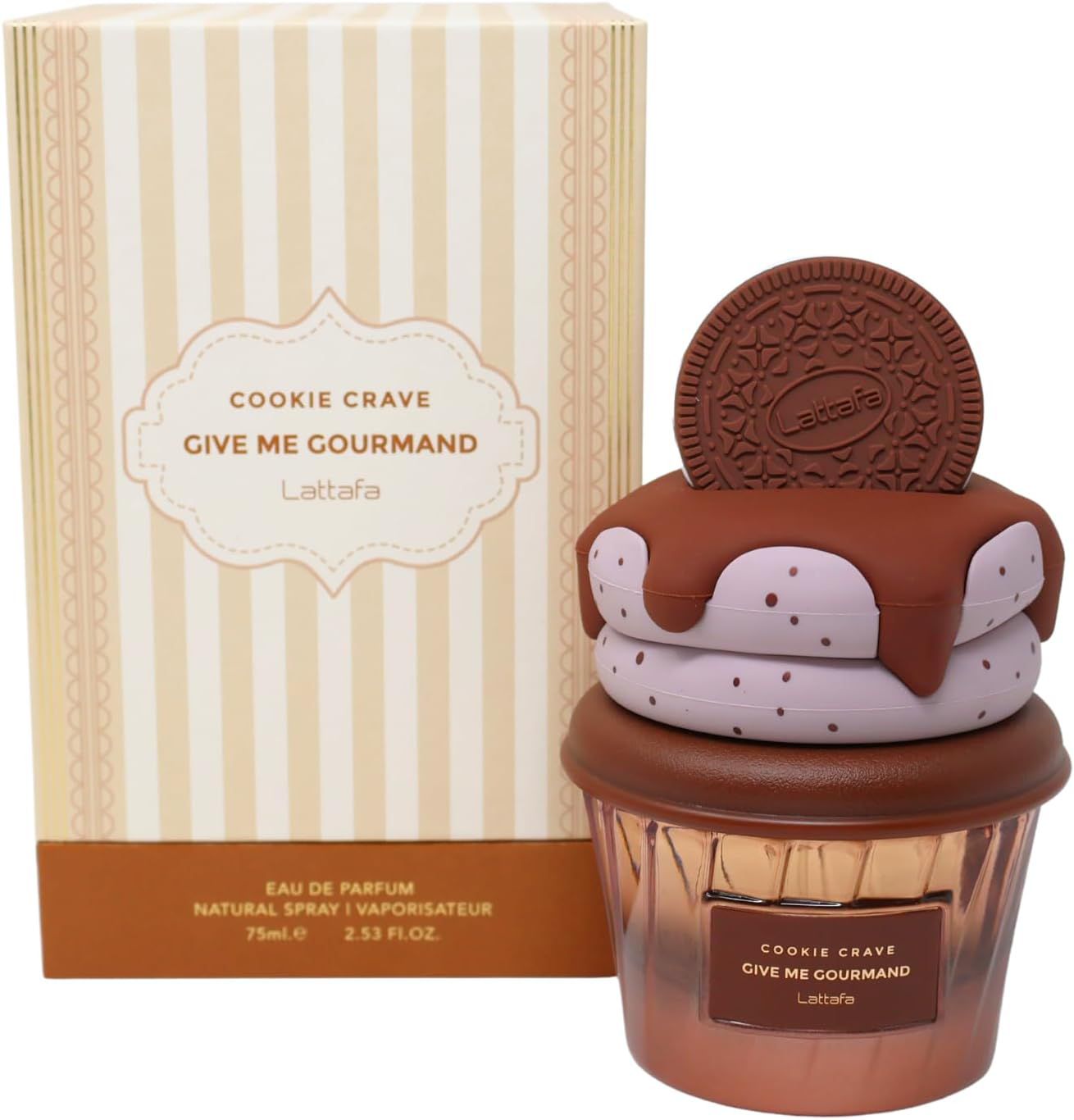 Lattafa Give Me Gourmand Cookie Crave Edp 75 ML (Parfémovaná voda)