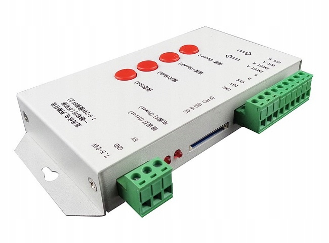 T1000S KONTROLER NEOPIXEL, DMX, WS2811, WS2812B