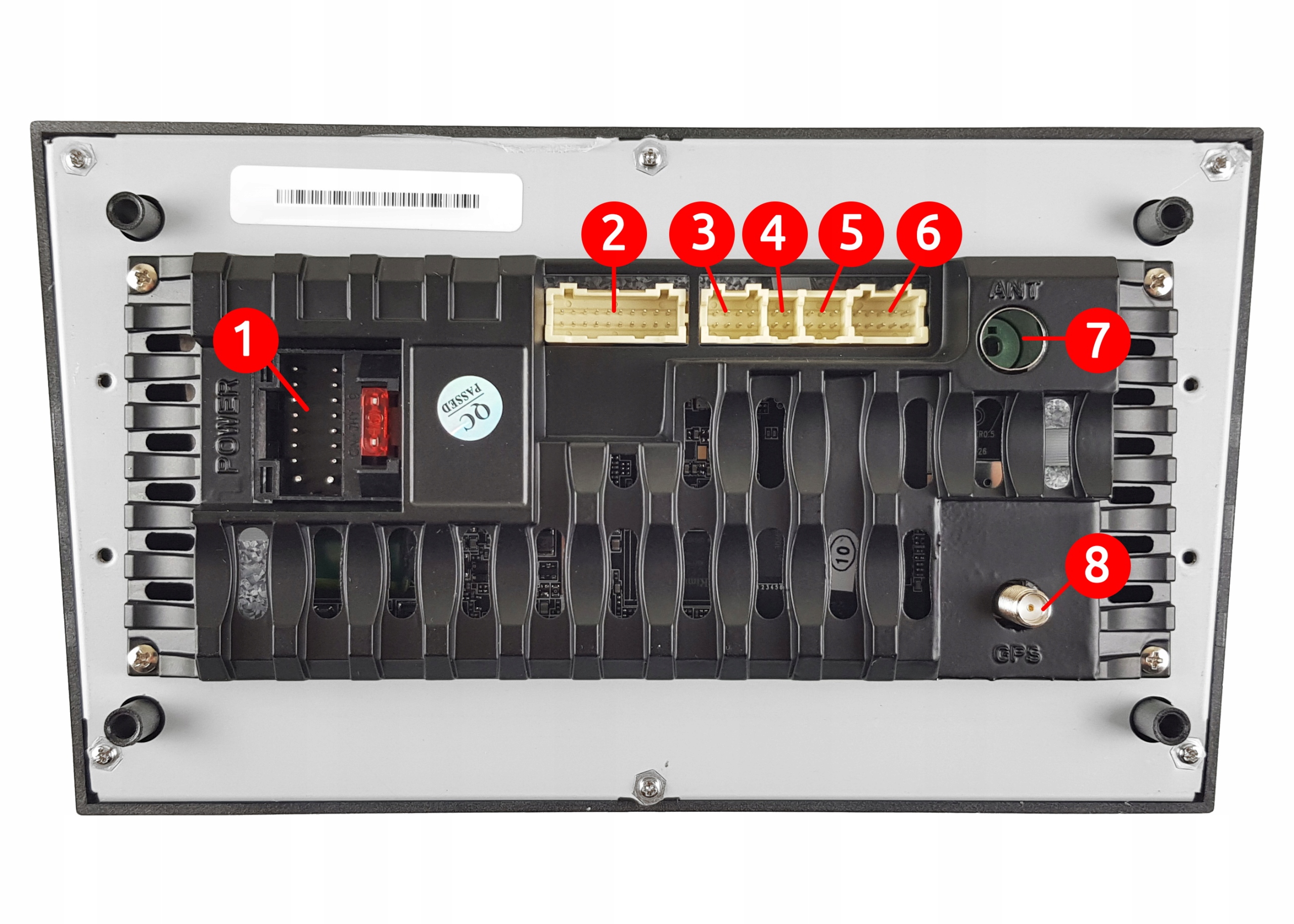 RADIO 7' ANDROID CANBUS DO OPEL ASTRA H 2004-2010 Moc wzmacniacza 4x55 W