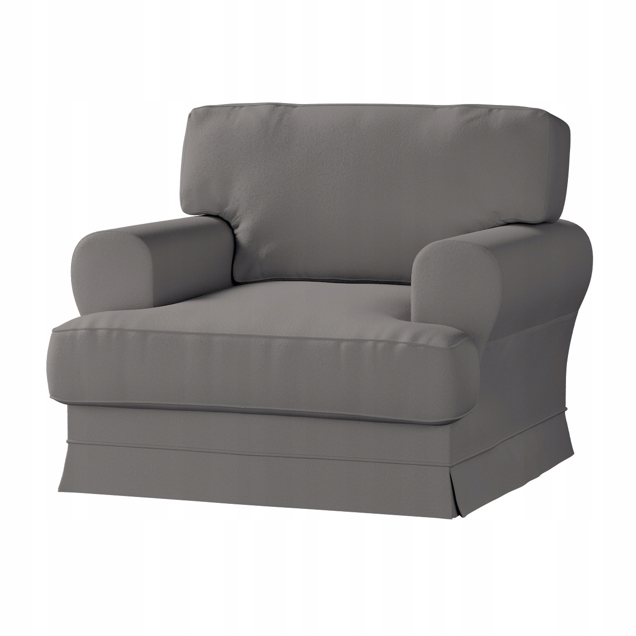 Potah na křeslo Ekeskog Ikea tmavě béžová bukla