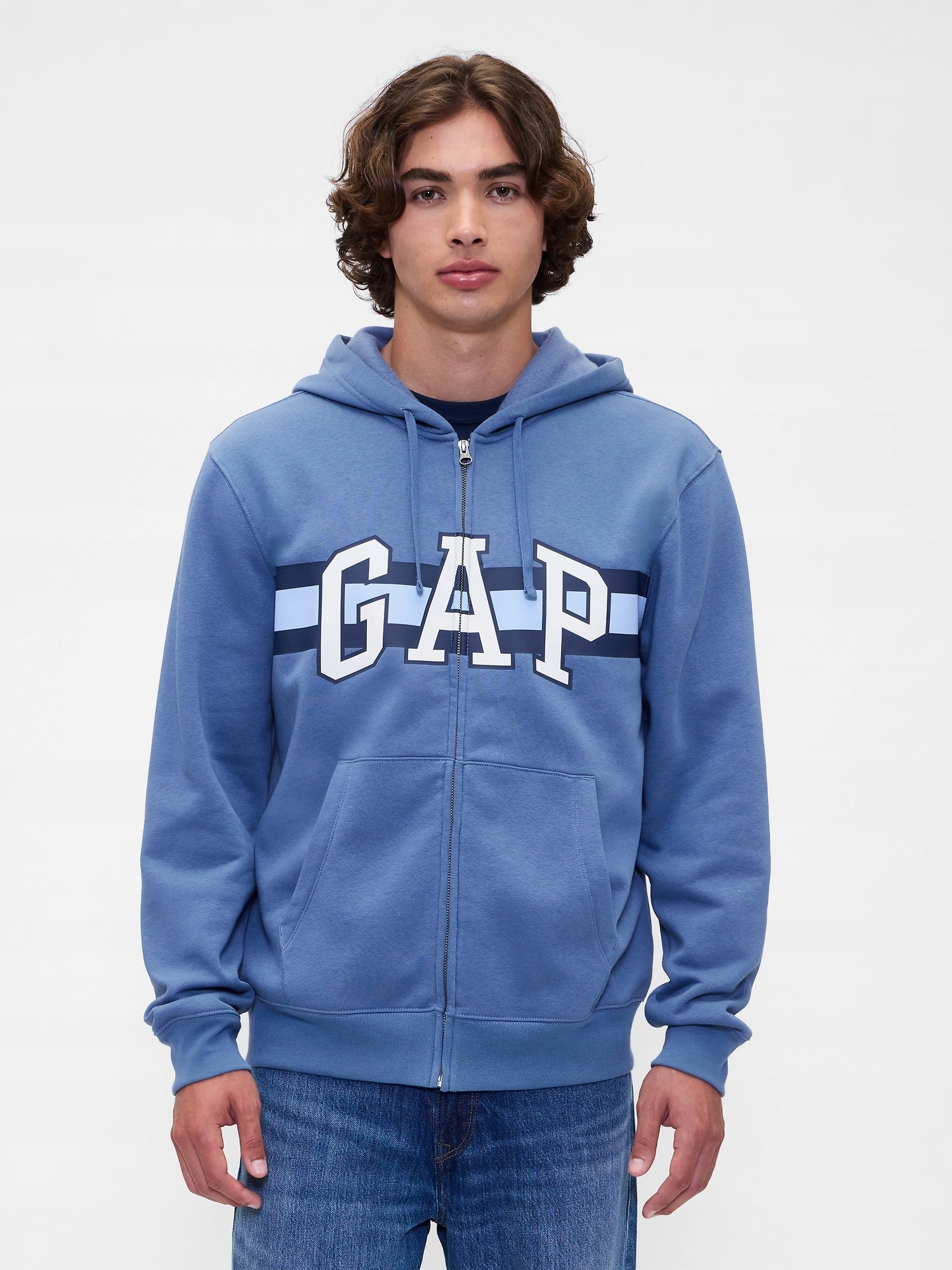 Gap Mikina s logem na zip