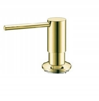 Dávkovač na mycí prostředek na nádobí zlatý Premium