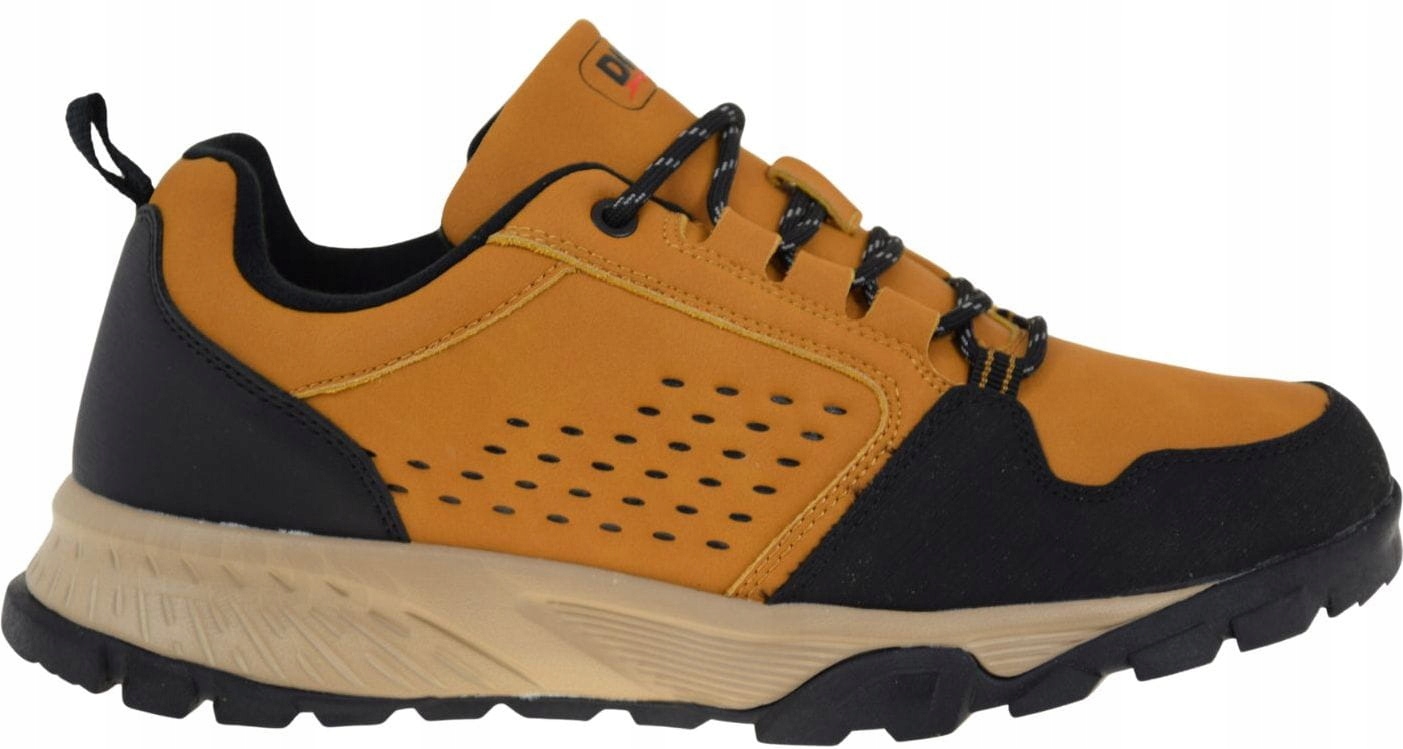 Pánské kožené sportovní trekové polobotky módní a pohodlné Dk L24102 VEL.44