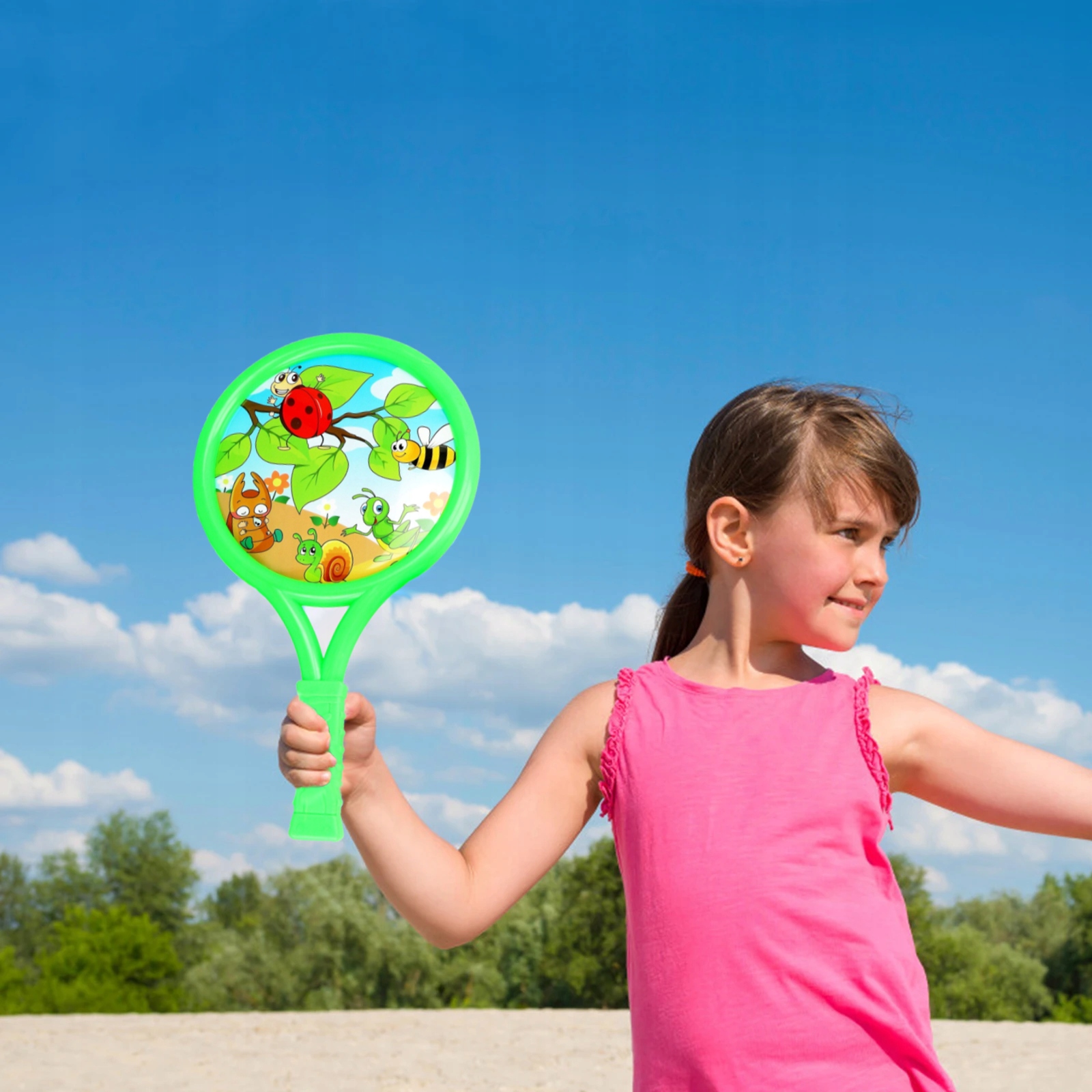 RAKIETKI PALETKI GRY PLAŻOWEJ TENISA PIŁKA LOTKA Marka bez marki
