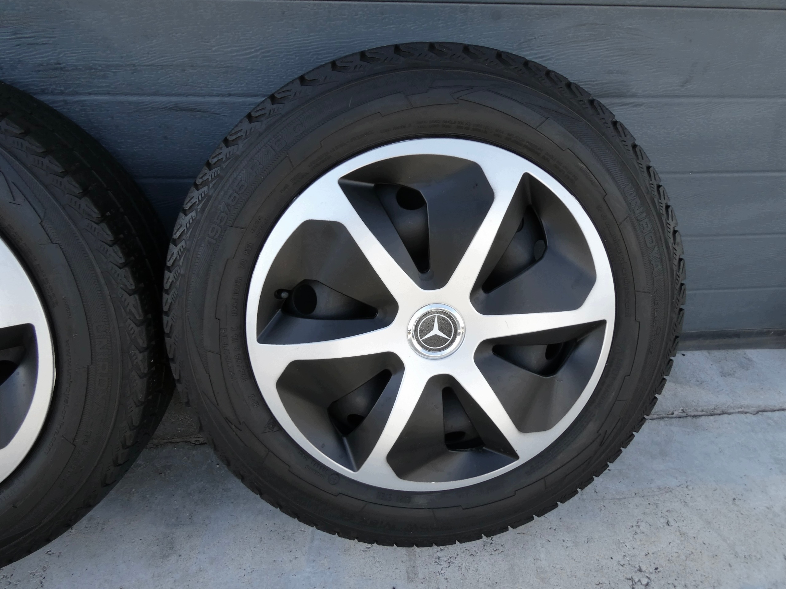 wheels discs tyres winter 16C MERCEDES VITO V W447