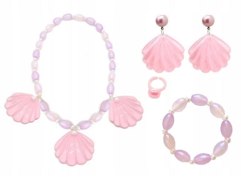 KOLCZYKI NASZYJNIK KAPELUSZ OKULARY CHUSTA BARBIE COSPLAY DLA DOROSŁYCH Marka Hopki