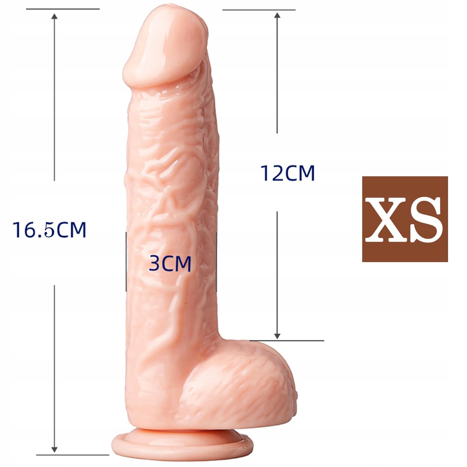 ANALDILOS Dildo Analny Z Przyssawką 7 Rozmiarów Dla Kobiet I Mężczyzn — miniatura 5