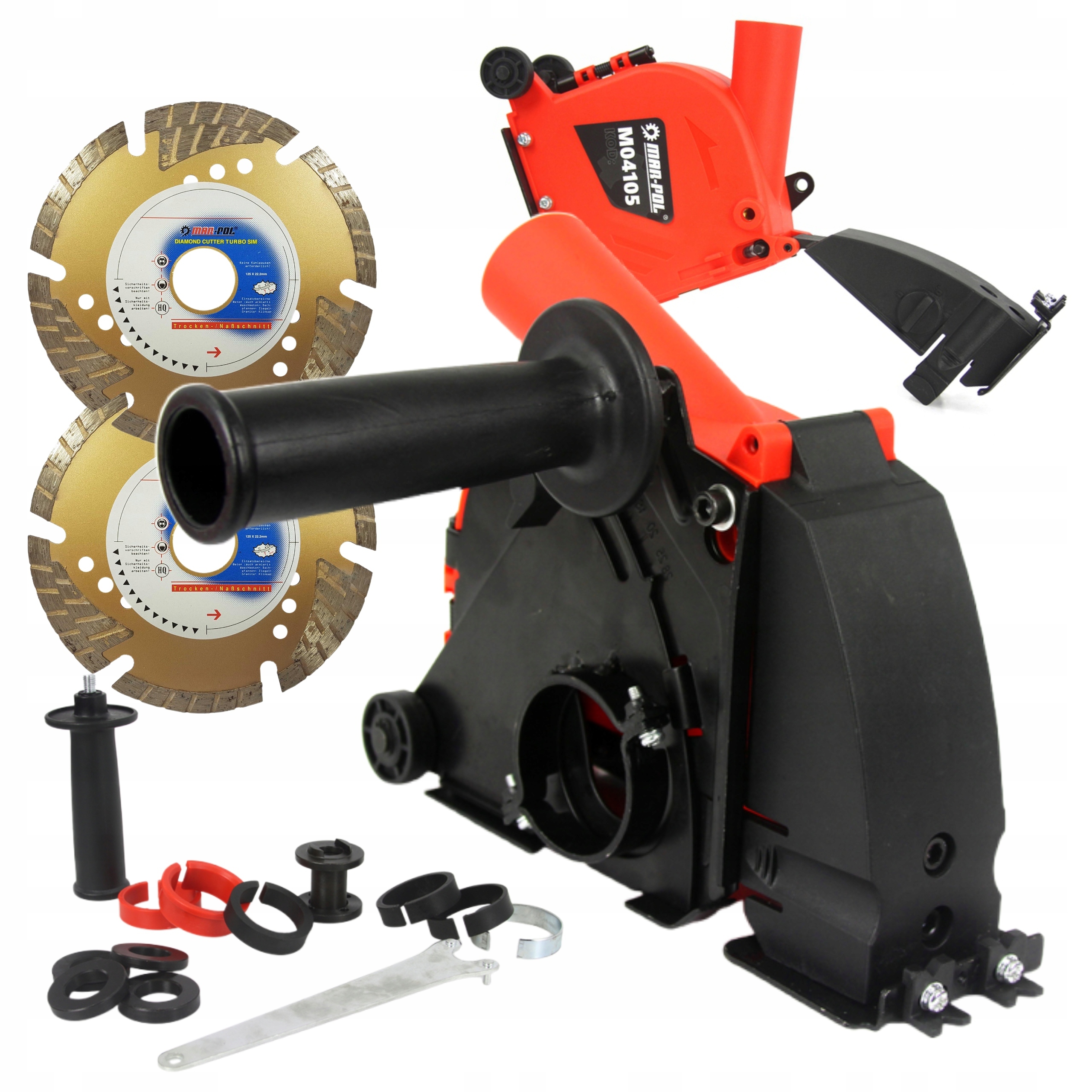 Protiprachová Krytka Pro Brázdičku S Odsávacím Hrdlem 125 MM M04105 Kotouče