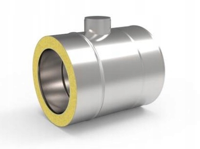 Kd Trubka s měřícím otvorem M64x4 fi 180 0,25 m 0,8 mm, komín