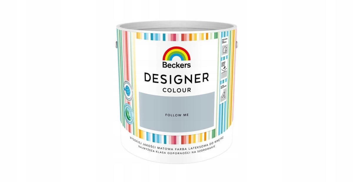 Beckers Designer Colour Follow Me farba wewnętrzna matowa 2,5l