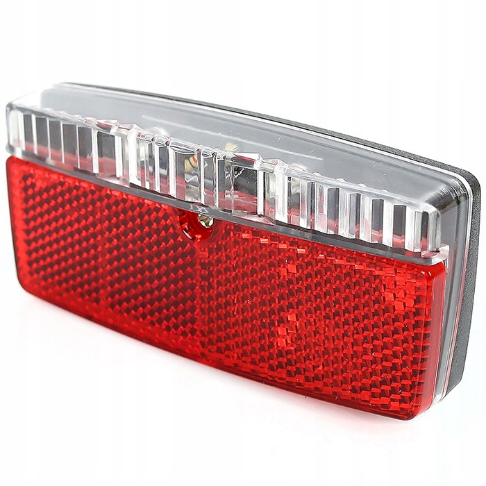 

Lampka rowerowa na bragażnik rozstaw 50-80 mm Led