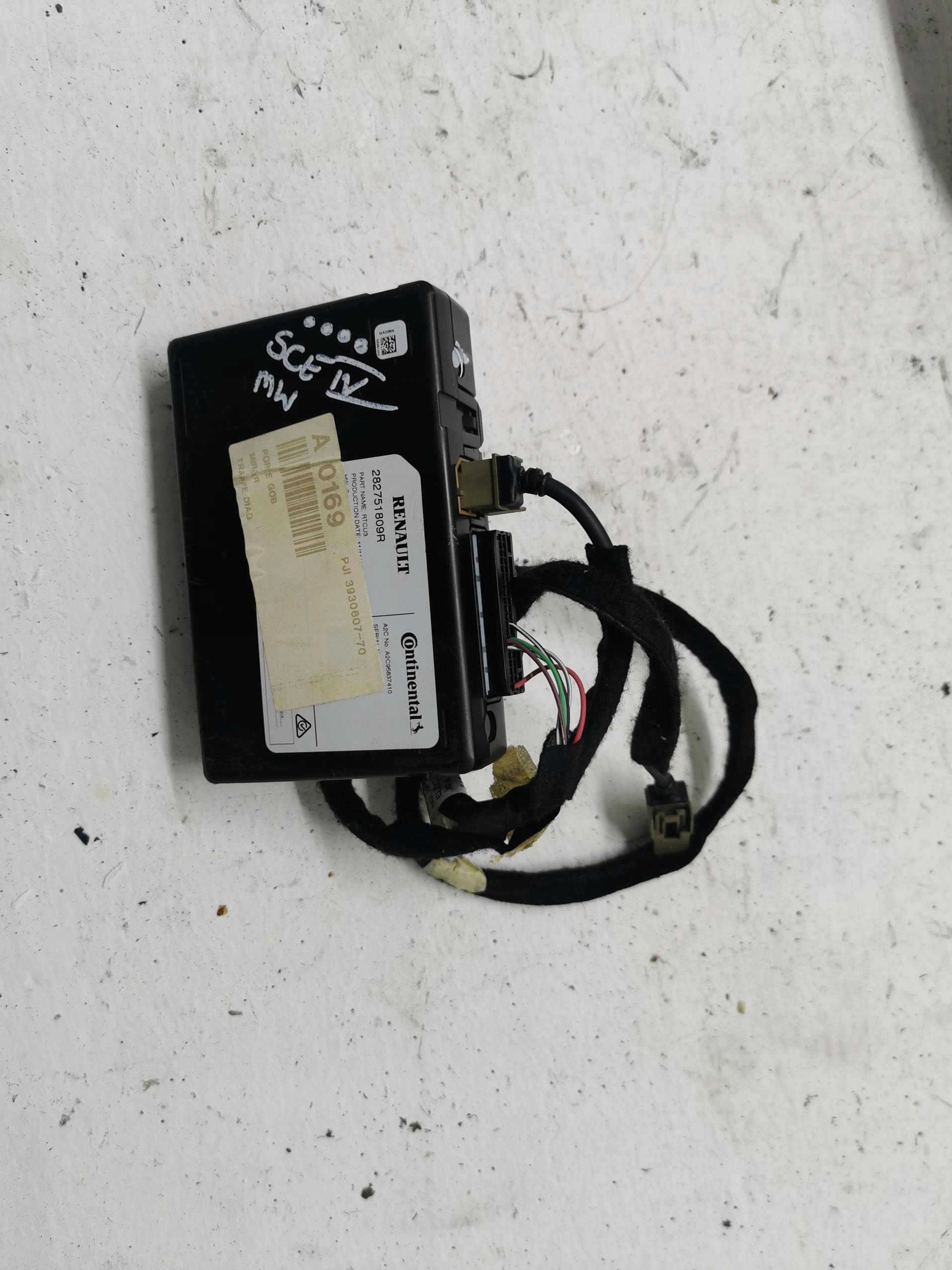 module control unit navigation devices RENAULT SCENIC IV 16