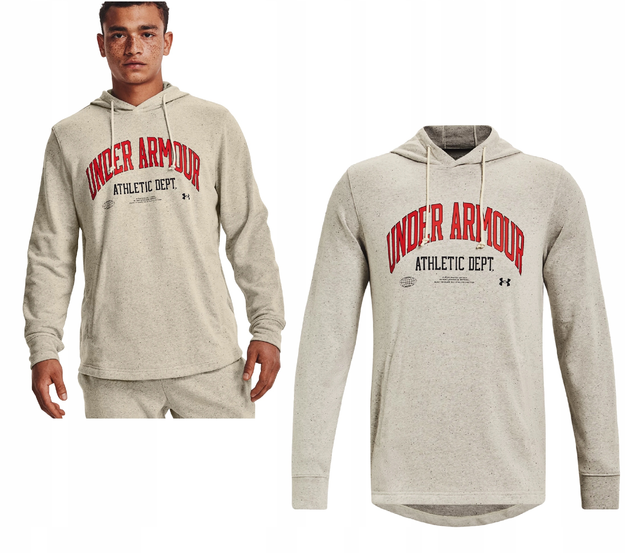 Pánská Mikina S Kapucí Under Armour Rival 279 Try Athlc Dept Hd MD