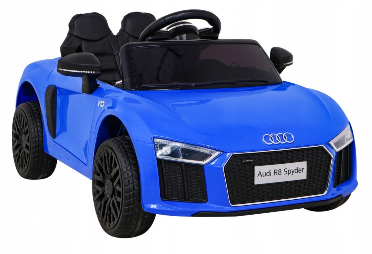 autko elektryczne dla dzieci na akumulator Audi R8 Spyder Pilot Prawo Jazdy