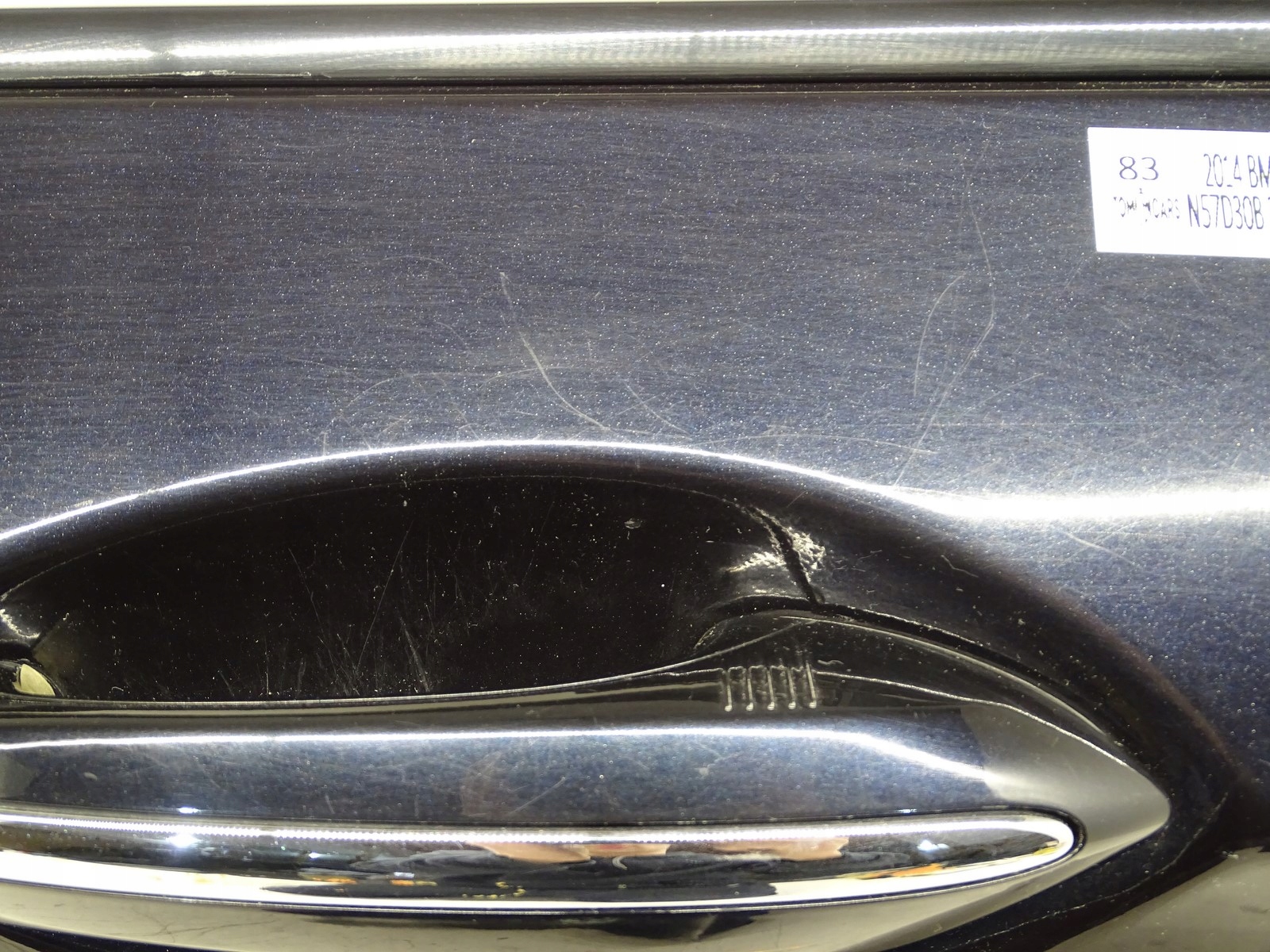 door left front left front BMW F10 F11 colour 416 CARBONSCHWARZ