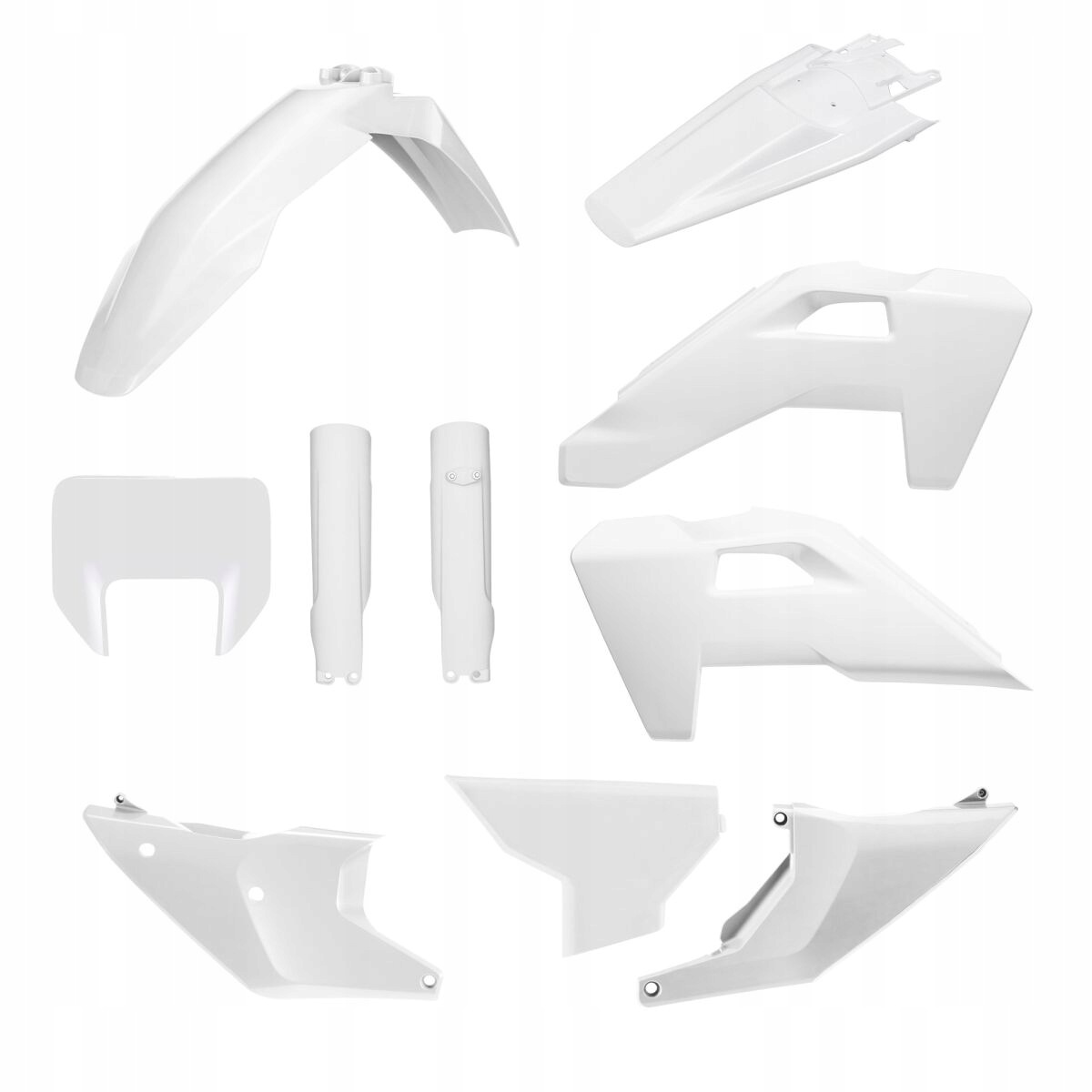 Sada Plastov Polisport White Husqvarna Fc 250 Fc 450 Tc 125 91661