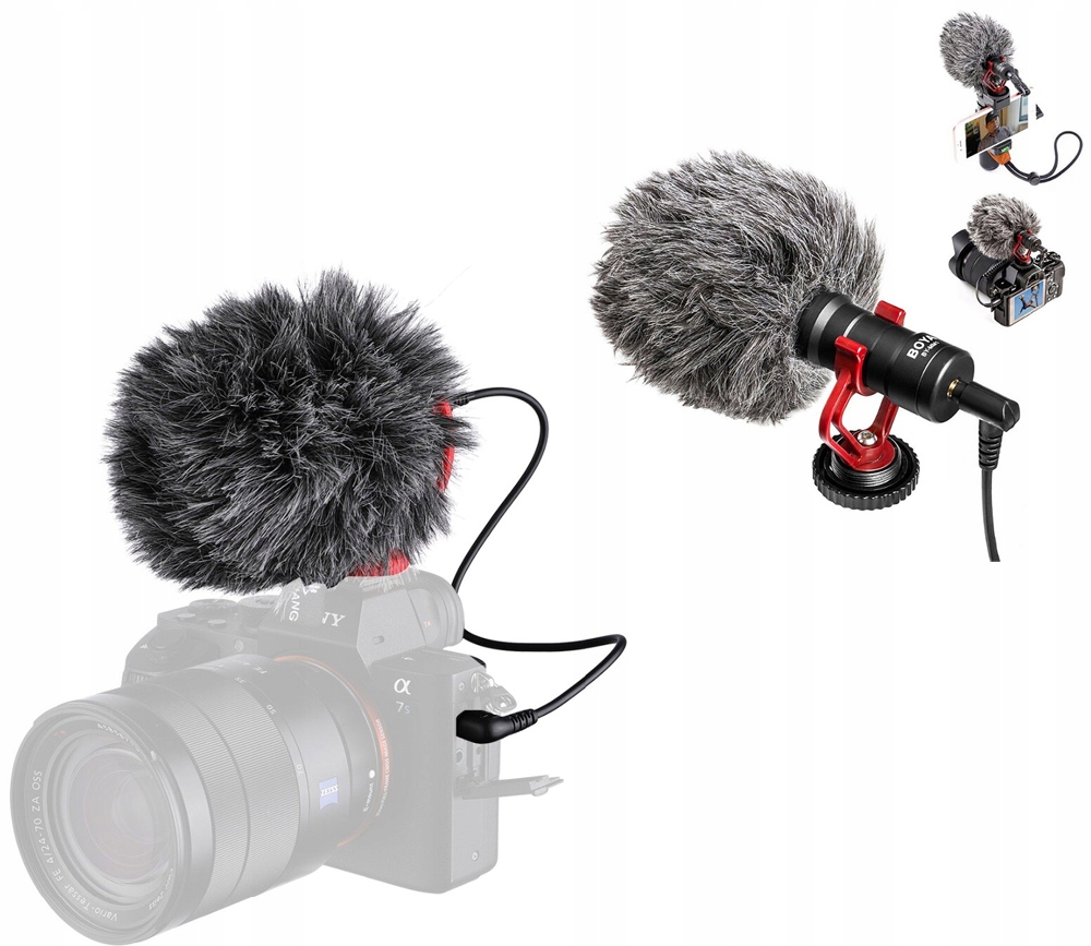 

Mikrofon Zewnętrzny Do Sony Alpha A7S III 3