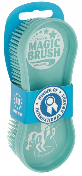 Szczotka Dla Konia Soft Turkusowa MagicBrush