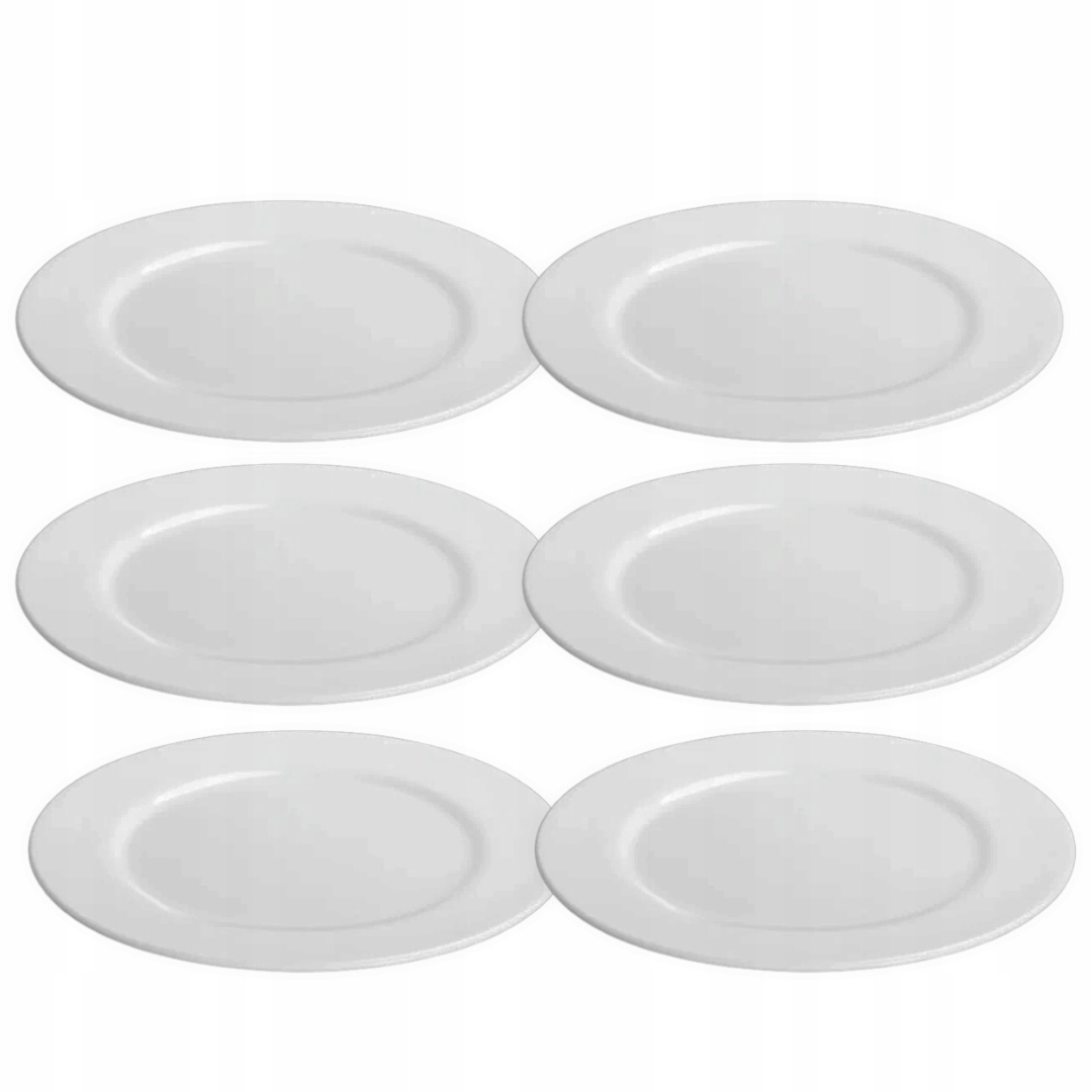 Profesionální porcelánový talíř na dezerty 20 cm WIlmax, sada 6 ks