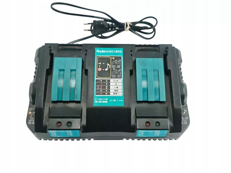 ŁADOWARKA REPLACE DC18RD 2 PORTY