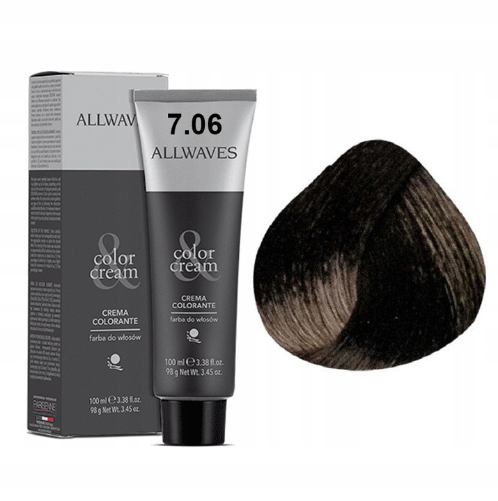 

Allwaves Farba Do Włosów 7.06 100 ML