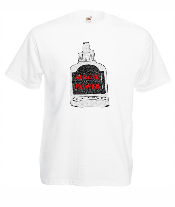 

XXL Koszulka Męska Magic Power 40% Magicznej Mocy